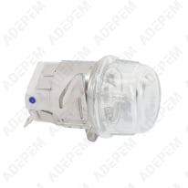 Lámpara completa con casquillo G9, 230 V, 25 W, 140072023017
