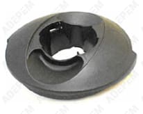 Tapa negra del bol de la batidora