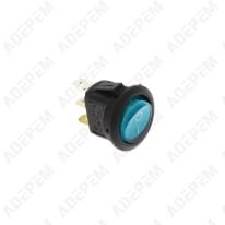 Interruttore on-off blu a 3 pin