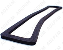 Junta de fieltro antes del cárter