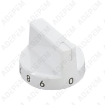 Pulsante del regolatore di potenza bianco 10-0 140198415048