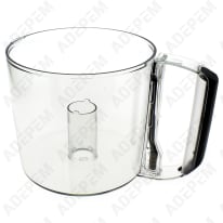 Bol mini plus con asa negro 17276