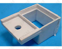 Soporte de rodapié recto