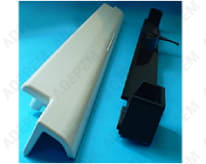 Maniglia del forno bianca