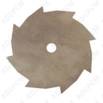 Cuchilla de 8 dientes d=250mm agujero=20mm