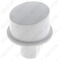 Botón blanco de encendido/apagado