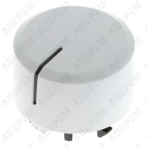 Botón de giro blanco 2859000400