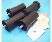 Pies ajustables en 4