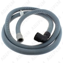 Manguera de desagüe acodada de 2 m 140003571019