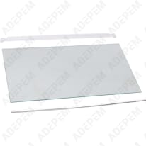 Ripiano in vetro completo 519x301 mm 4055954475