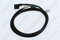 Kabel für grünen Stecker, L = 2 m, 8738806743
