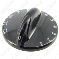 Pomo marrón del 1 al 12