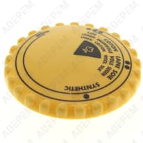 Botón amarillo del termostato