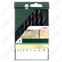 Juego de 8 cuchillas para madera de 3 a 10 mm