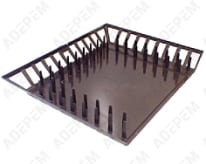 Filtro laberíntico marrón