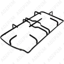 Griglia in ghisa a 2 fuochi a sinistra