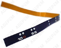 Botón graduado decorativo