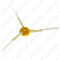 Spazzole laterali a 3 lame (set di 3)