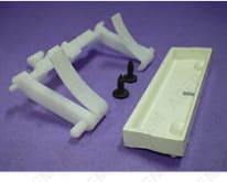 Mango lavavajillas blanco