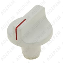 Botón blanco, juego de 6