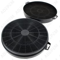 Filtro de carbón redondo por 2 tipo 210