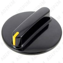 Botón negro del temporizador