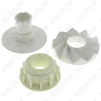 Tuerca de alimentación del brazo superior