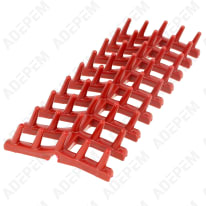 Supporto in gomma per il vetro