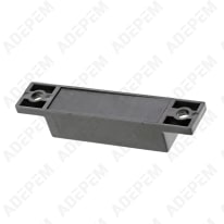 Aimant de porte noir 64x13x12mm 4055281853