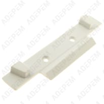 Fijación de la puerta peatonal incorporada