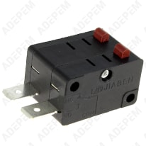 Microinterruptor doble de 4 polos