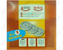 Filtro de freidora redondo 2+1