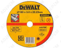 Disco de corte para metal 180x3x22,2