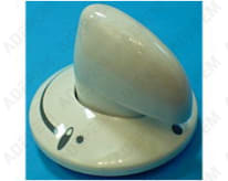 Piastra elettrica a bottone bianca 12h 74X5292