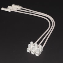 Morsettiera a 3 pin + fili, 026514