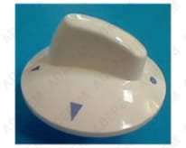 Botón de gas blanco 6h