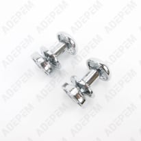 Set di ganci cromati (x2), 094035