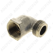 Codo de gas macho/hembra 15/21