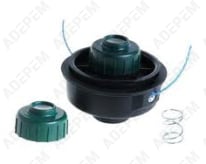 Cabeza de alambre doble completa 6 m de alambre ø 2 mm