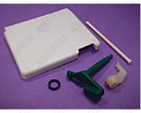 Puerta peatonal + cerradura