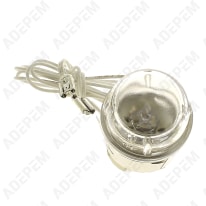 Ojo de buey + bombilla halógena