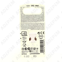 Batteria per apparecchi acustici pr41/312, confezione da 6 pezzi