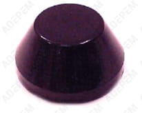 Pulsador de encendido negro