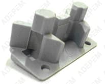 Conector deslizante trasero