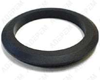 Anello a bottone nero