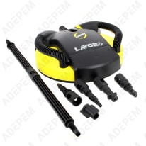 Cepillo de chorro giratorio + adaptadores