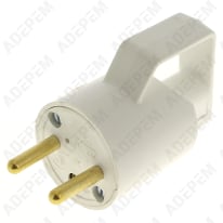 Enchufe macho 10/16a con asa