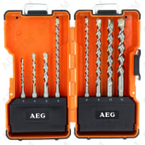 Juego de 8 brocas aeg sds-plus
