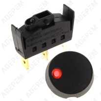 Interruptor negro de 3 polos ss-200421