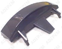 Mango de aspiradora negro